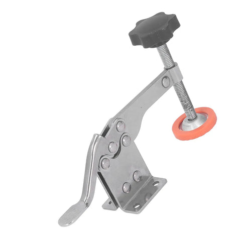 Vertical Toggle Clamp For Woodworking Stainless Steel Quick Release Hold Down Clamp With Non Slip Rubber Pad Pro Grade Large Capacity
