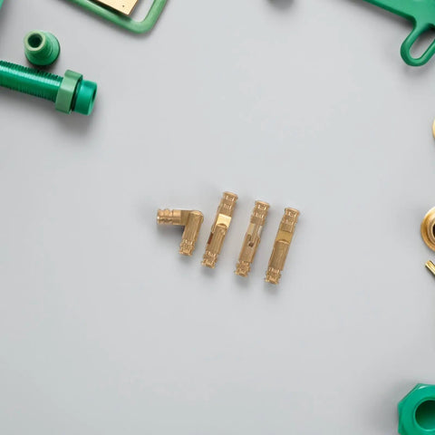25 Pack Brass Cylindrical Barrel Hinges With Concealed Mount For Jewelry Boxes And Keepsake Boxes, Hidden Hinge Hardware