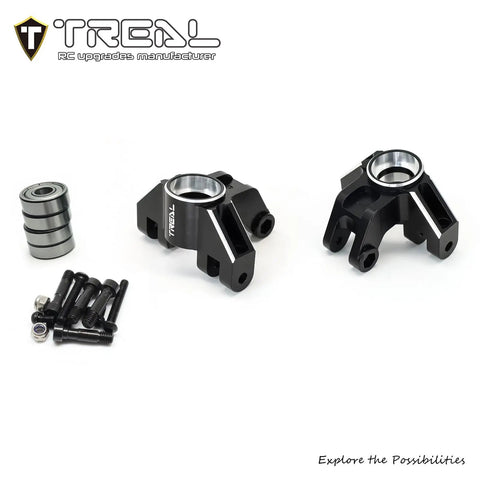 Aluminum 7075 Front Steering Knuckles for Losi LMT Monster Truck CNC Billet Machined with Enlarged Bearing Size Built To Last Durability