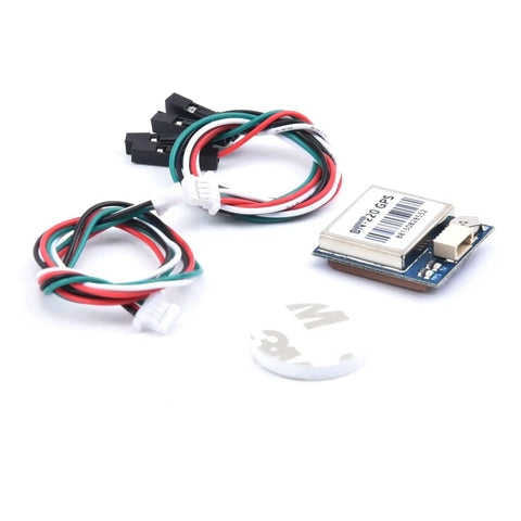 BN-220 GPS Module For Drones With TTL GNSS GLONASS Dual GPS And Built In Flash 3.6V To 5.0V with wiring and mounting pad