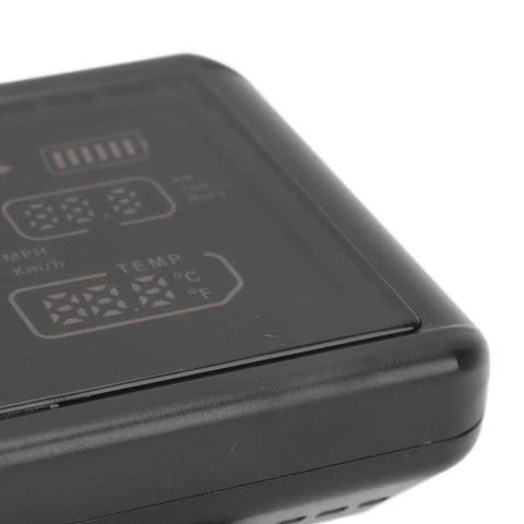 Close-up of Durable Waterproof Electric Bike Display Panel with Speed Gear Power Mode Indicator Meter for Ebike Mods and ABS Construction