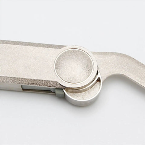Built Tough Hydraulic Kitchen Cabinet Hinge With Soft Close Lift Assist in silver metal