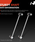 Front Sway Bar End Links Pair for Mazda 3 2014 2015 2016 2017 2018 Sport Stabilizer Bar Upgrade, aluminum shaft detail