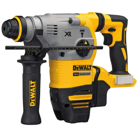 Heavy Duty Cordless 20V Brushless Rotary Hammer Drill Sick Power Bad Boy with ergonomic handle for concrete drilling.
