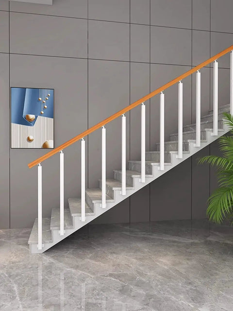 Dang Tough 37 Inch Side Mount Stair Railings And Pre Drilled Deck Balusters With Full Screw Kit For No Sweat Indoor Outdoor Porch Staircase And Pool Railing Setup on modern staircase.
