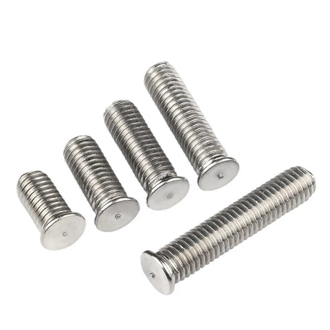 Bulletproof 316 Marine Grade Stainless Steel Weld Studs For Heavy Duty DIY Workshop Gear in M4 to M8 sizes.