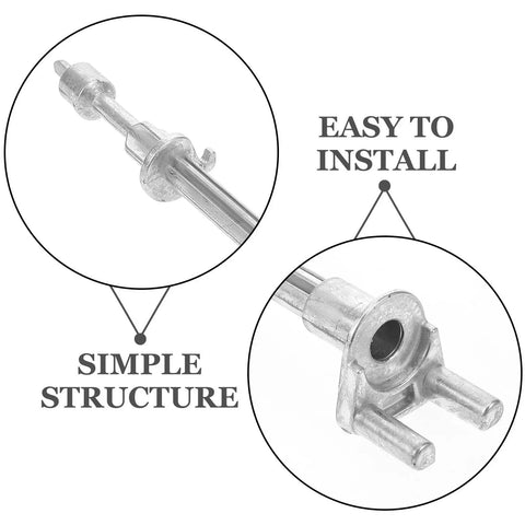 Front Inner And Outer Tie Rod Kit For Golf Cart Beefed Up Steering With Durable Iron Build And Silver Finish Easy To Install