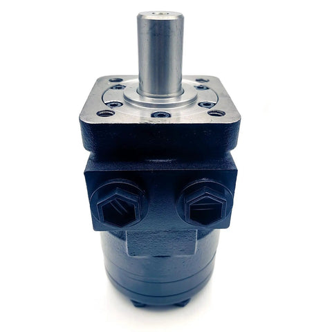 Dead Simple Hydraulic Gerotor Motor 4 Bolt 11.3 Inch Cubic Replacement For Eaton Char Lynn H Series Heavy Duty Industrial Pump, top view.