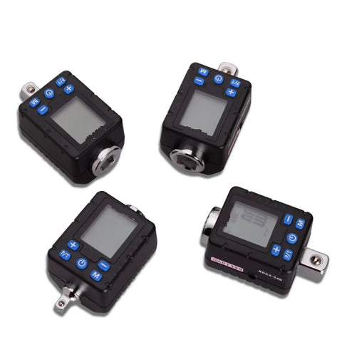 Gensdh Digital Torque Meter With Large Screen Display For Precise Measurement Adjustable Torque and Preset Value Modes, four angles showing detail.