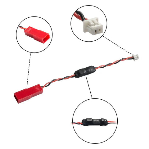 Ultra Compact 6 to 24 Volt to 5 Volt Buck Converter Module, 1.5A Step Down Regulator with connectors and wiring details