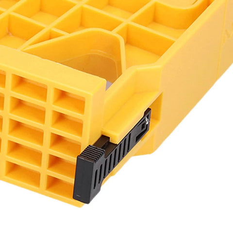 Pro Level Two Piece Drawer Slide Jig Kit For Slick Cabinet Door Alignment And Hassle Free Woodworking Setup Featuring Adjustable Mounting Brackets, close-up view.