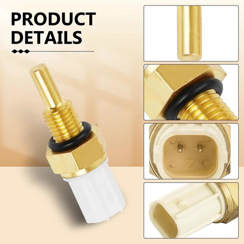 Engine Coolant Temperature Sensor Direct Replacement For Honda Accord Civic CRV Element Pilot Easy Install OE 37870-PLC-004