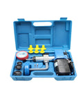 Get Your Engine Running Smooth With This Heavy Duty 220V Electric Speed Valve Grinder Tool Kit For Family Car Maintenance And Minor Fixes That Are Totally Worth The Cash Outlay, blue case open with grinding heads
