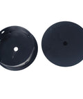 Black disc parts of Manual Lawn Aerator Rolling Tool With 58 Inch Handle For Lawns Yards And Gardens Easy To Assemble Pro Grade Push Aerator