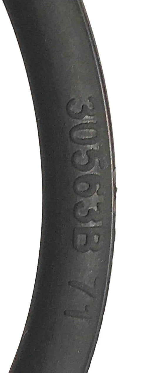 Close-up of Upright Vacuum Belts 10 Pack For Sanitaire And Eureka Models, Round Black Rubber Belts With Center Brush Roll Fit