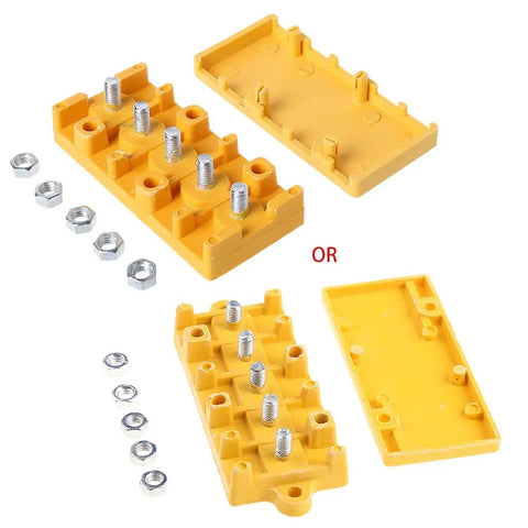 Junction Storage Insulation Box For Electric Bicycle Controllers And Wiring Bakelite Yellow Wire Connector Box With Nut