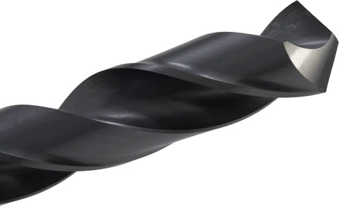 Close-up of a drill bit from Dope High Speed Steel Drill Bit Set 1.0 To 13.0 Millimeter Increments In 0.5 Millimeter Steps 25 Piece