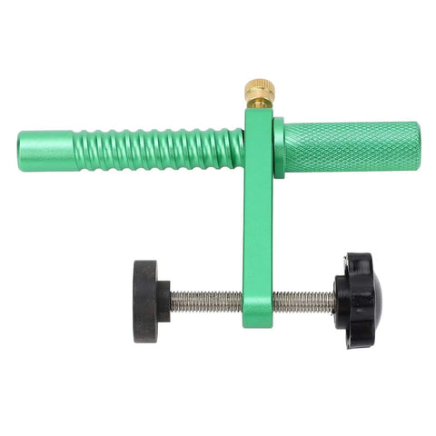 Two Piece Bench Dog Clamp Set 19mm Quick Release Fast Acting Hold Down, metal design for woodworking, top view