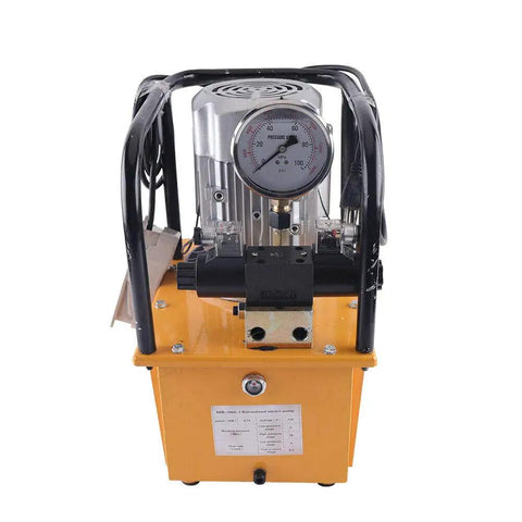 Heavy Duty 110V Electric Hydraulic Pump With 7L Tank And Solenoid Valve Double Acting Power Unit Built Tough for garage use