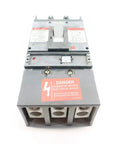 Pro Grade Heavy Duty Three Pole Six Hundred Amp Circuit Breaker Featuring Spectra Rms Series Build with danger label and terminals visible.