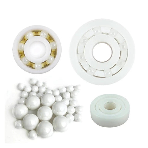 Tough As Nails Waterproof 6201CE Zirconia Ceramic Thin Wall Deep Groove Ball Bearing 12mm By 32mm By 10mm Double Sealed Precision ground.