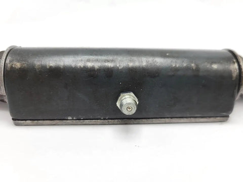 10 Inch Weld On Straight Greaseable Ramp Door Hinge For Trailers With Grease Fitting Weld On Design Raw Steel Finish 1 Inch Bar