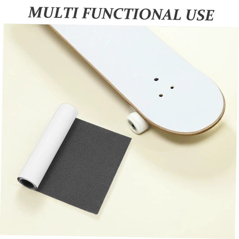 Non Slip Deck Covering For Skateboard And Kick Scooter Waterproof PVC Grip Tape Easy To Apply High Traction Weatherproof