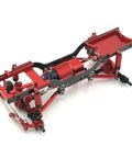 Heavy Duty Metal RC Car Chassis Frame Upgrade Kit For Mn D90 D91 D96 D98 99s Crawler Trucks Red CNC Aluminum