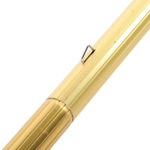 Close-up of Telescoping Smoke Detector Removal Tool For High Ceilings showing aluminum handle with attachment clip.