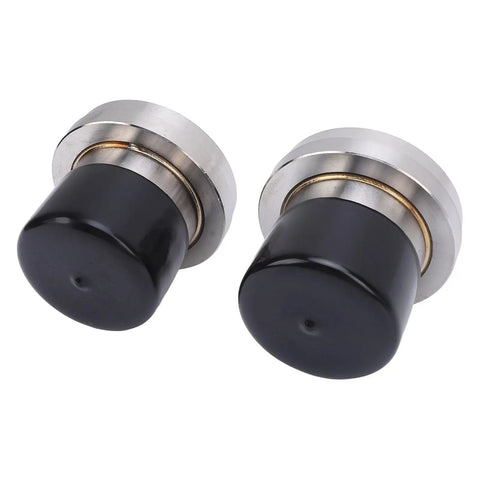 2 Pack Boat Trailer Bearing Protectors With Covers, Stainless Steel Center Grease Cap, 2.717 Inch Diameter, side view