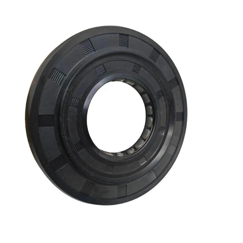 Premium Washing Machine Drum Support Bearing With Shaft Sleeve Bushing Seal Gasket Kit, black bearing part for quiet operation.