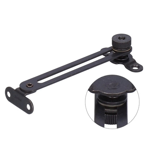 Retro Iron Cabinet Door Hinge With Spring Support For Furniture Bookcase And Wardrobe Comes With Screws