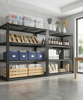 Heavy Duty 4 Tier Metal Storage Shelf With 2240 Lbs Total Capacity Adjustable Free Standing Organizer For Garage Basement