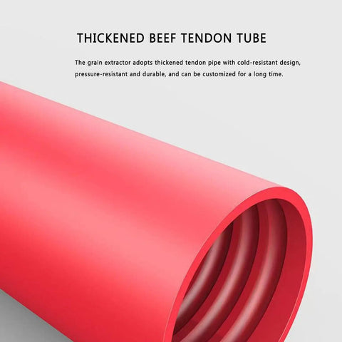 Thickened beef tendon tube for Portable Grain Pumping Machine With 300Cm Suction Auger Conveyor, durable and cold-resistant design.