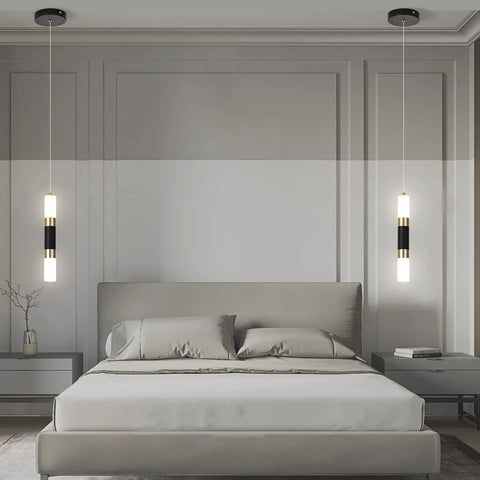 Bedroom with two dimmable pendant light for kitchen island chandelier modern dining room light fixture black and gold hanging lights
