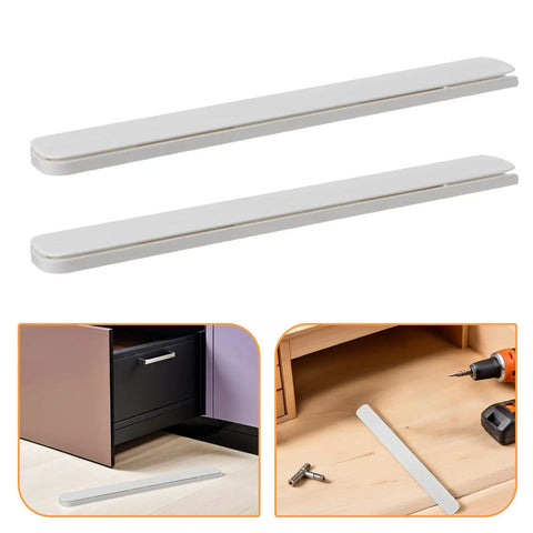 Eight Piece Adhesive Drawer Slides For Cabinets With Smooth Ball Bearing Glide Full Extension For Kitchen And Furniture Replacement