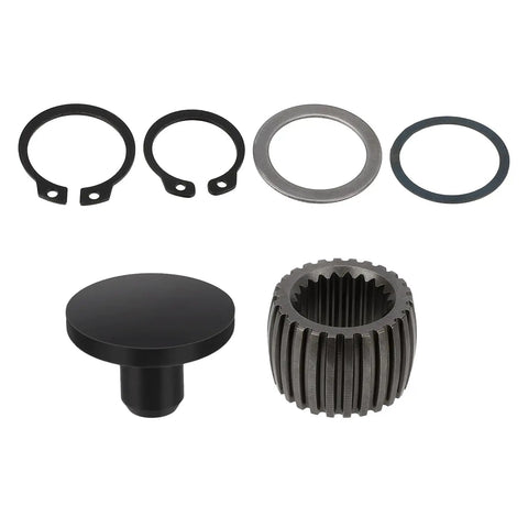 Rear Drive Shaft Coupling And Damper For Yamaha Rhino 450 660 700 Grizzly 550 660 700 Kodiak 700 Viking 700 Wolverine 700 Beefy Heavy Duty Drop In ATV UTV Replacement Part 5KM-46126-00-00 5KM-46559-00-00