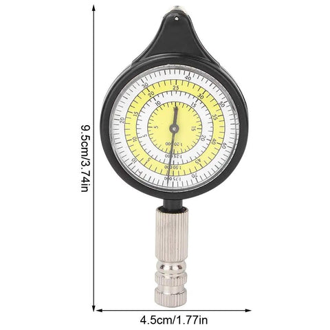 Handy Mini Map Measurer For Hiking And Travel, Old School Rolling Distance Tool With A Metal Wheel