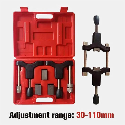 Integrated Half Shaft Sleeve Thread Corrector Repair Tool Kit For External Bolt Threads Repair 30 To 100 Mm, open case view