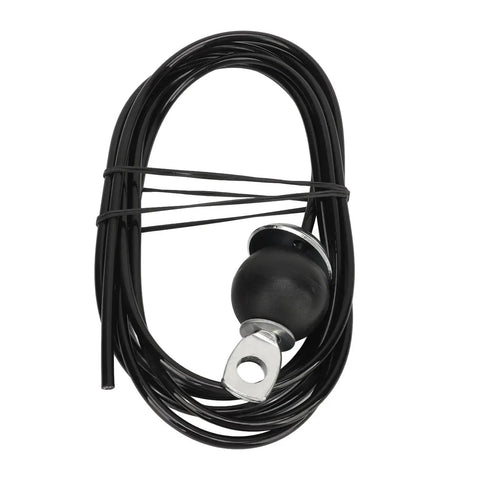 5mm Steel Pulley Cable With Ball Stopper For Gym Equipment Replacement, Heavy Duty 220lb Load Bearing Wire Rope Coiled