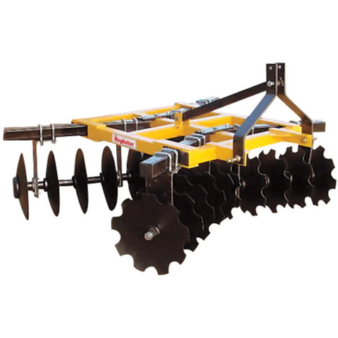 Box Frame Disc Harrow 7.5-Ft Combination with heavy-duty 3-in square tubing frame and high carbon steel discs, 4 adjustable angles