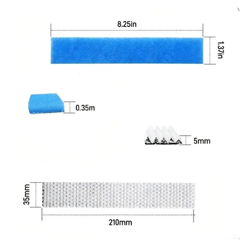 High Grade Mini Split Ac Filters Reusable Washable Pre Screen Panels compatible with Ut Fa16 and Asu9 Rlf1 in various sizes.