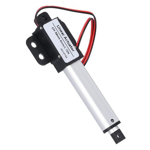 2 Inch Stroke Micro Linear Actuator 12V DC Small Electric Actuator With Built In Limit Switch for DIY Projects