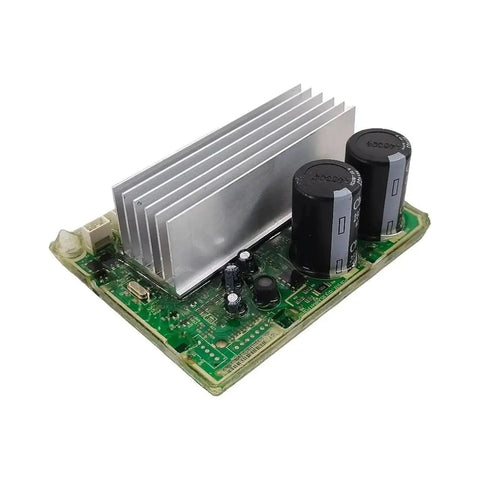 Durable Compatible Washing Machine Control Board For Samsung Models 5120 220V showing electronic components and cooling fins.