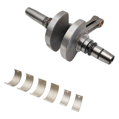 Premium Crankshaft Bearing Assembly For Hisun 800 Atv Utk with durable steel components and bearing shells for replacement.