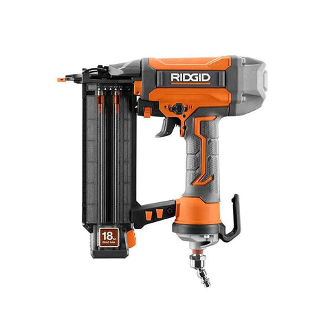 Pneumatic 18 Gauge Brad Nailer Two And One Eighth Inch With Clean Drive Technology Plus Tool Bag for finishing carpentry projects