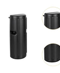 Boat Dock Fender Guard And Side Protector in black PVC, detailed view of inflatable shield design for dock edge protection