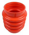 Heavy Duty Replacement Bellow Boot For Mikasa MT 74F MT74F Rammer solid orange rubber seal with 160mm ID and 250mm height.