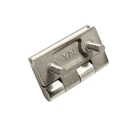 Heavy Duty Stud Screw Hinge for Industrial Machinery and Equipment Box Door 40x40mm Corner Bracket Locking Hinge Kit