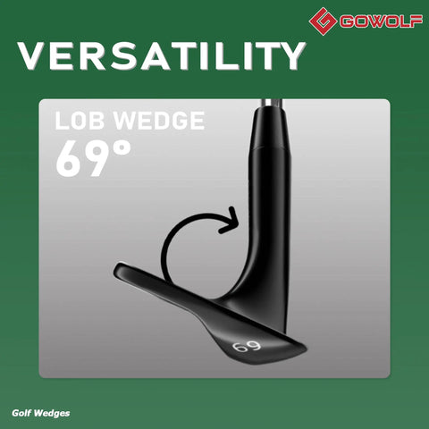 69 Degree Right Hand Forged Golf Wedge With Full Face Grooves CNC Milled For Killer Spin In Sand Gap And Lob Wedges For Men